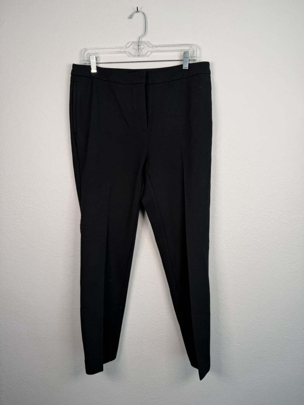 Jaeger Pants Women's Size 10 Black Made in Belarus Luxury Career Bottom
